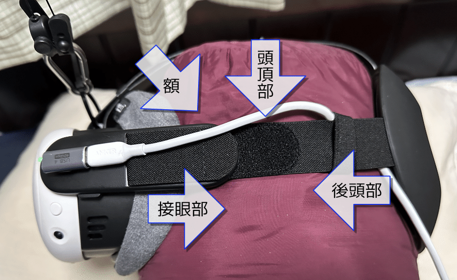 ramune quest3S +ストラップ・クッション等セット一式 ramune様専用Meta quest3S +ストラップ・クッション等セット一式