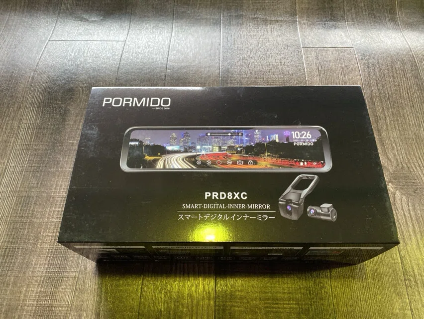 PORMIDO ドライブレコーダー PRD8XCとディスプレイオーディオ G10の
