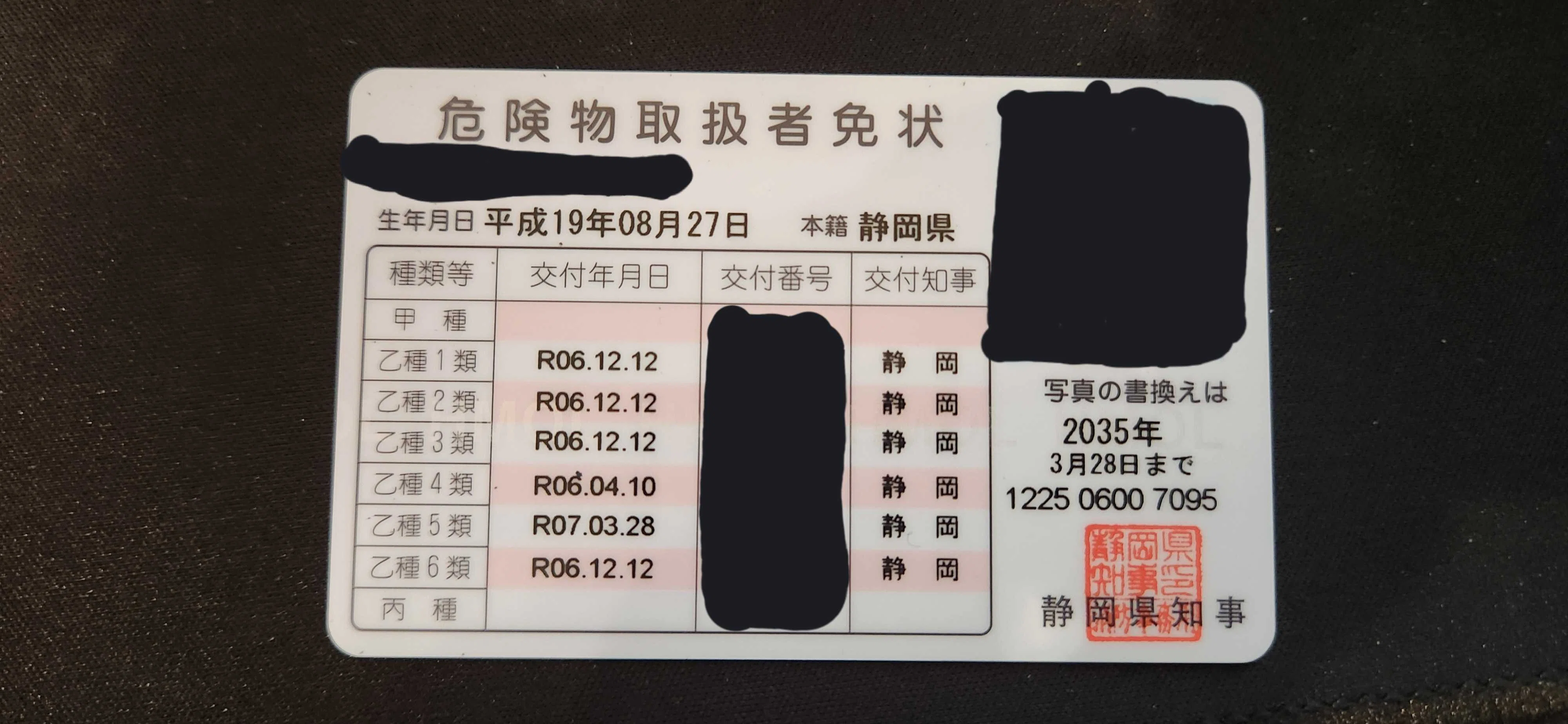 高校生が危険物取扱者乙種を全部取得したので感想を述べる｜pper5963