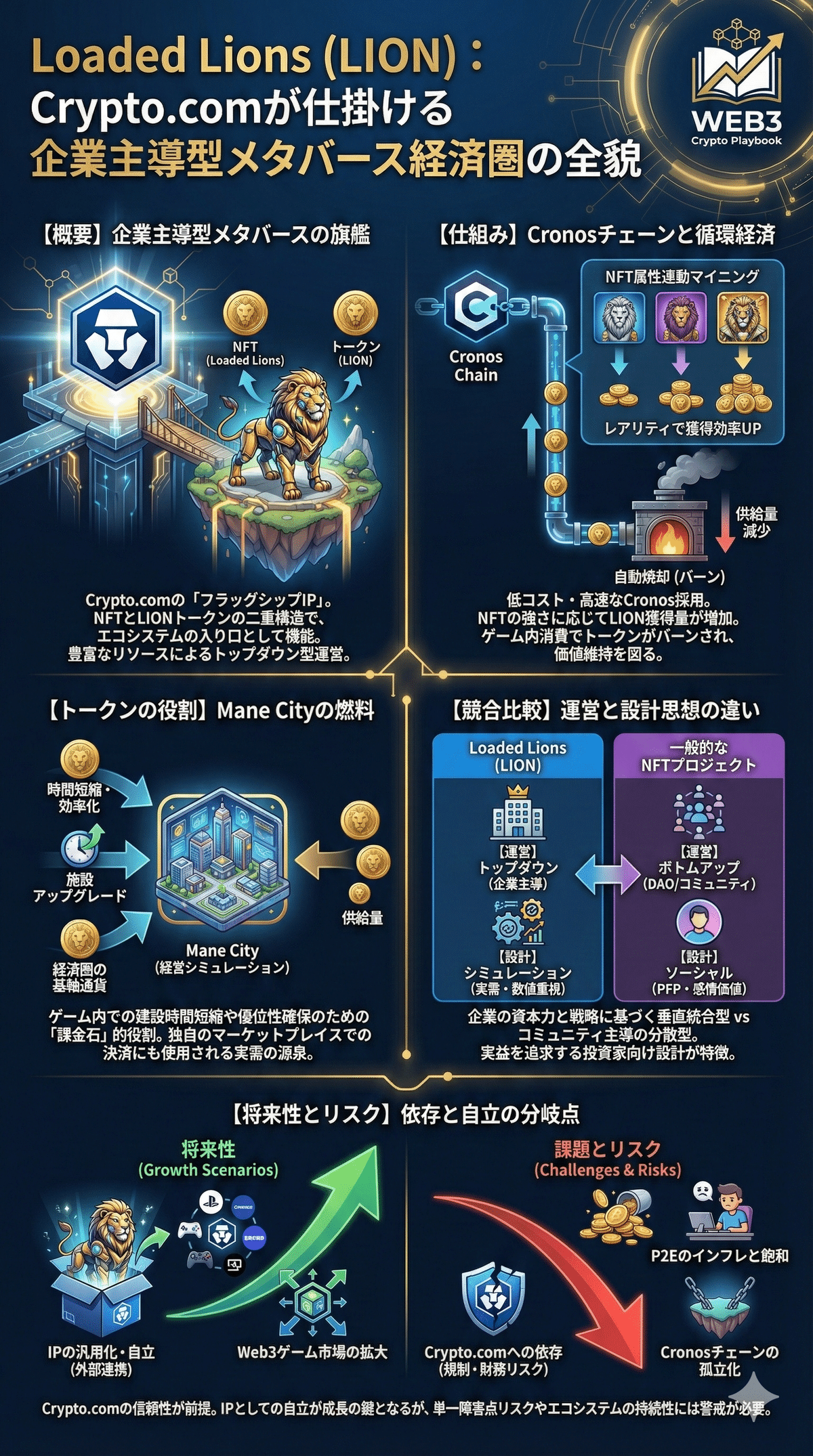 暗号資産ローデッドライオンズ/Loaded Lions(LION)とは？将来性や仕組み・買い方を解説｜Web3 Crypto Playbook