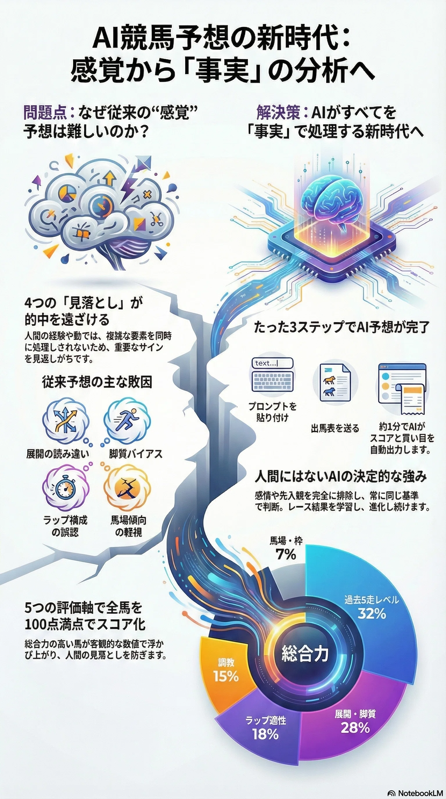 AI × 予想で稼ぐ時代──ChatGPT・Geminiプロンプトで中央競馬の展開