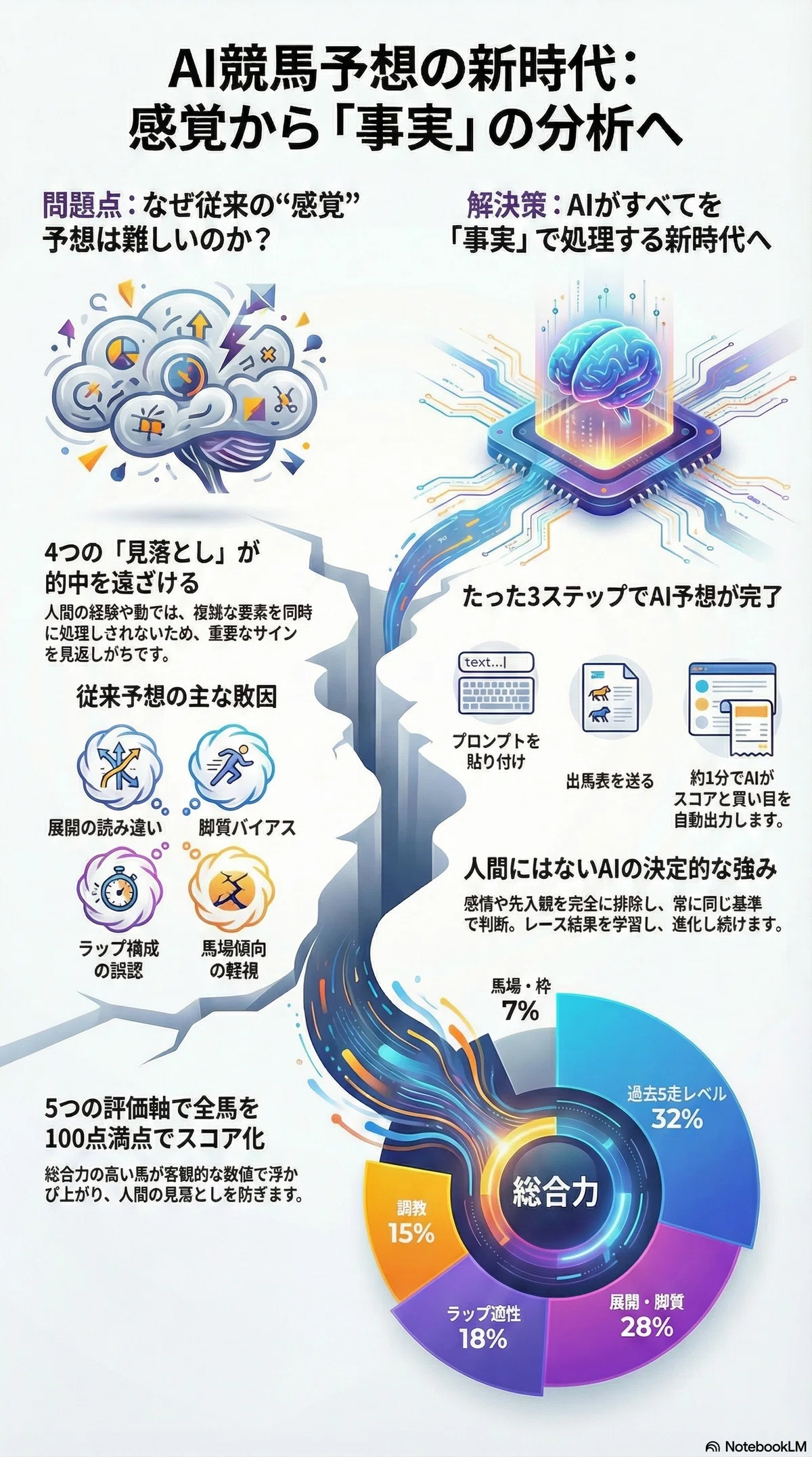 AI × 予想で稼ぐ時代──ChatGPT・Geminiプロンプトで中央競馬の展開