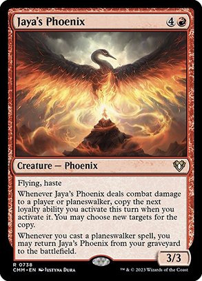 EDH】見なよ…オレの燃えている鳥を…【ブラケット1】｜鷺ノ宮
