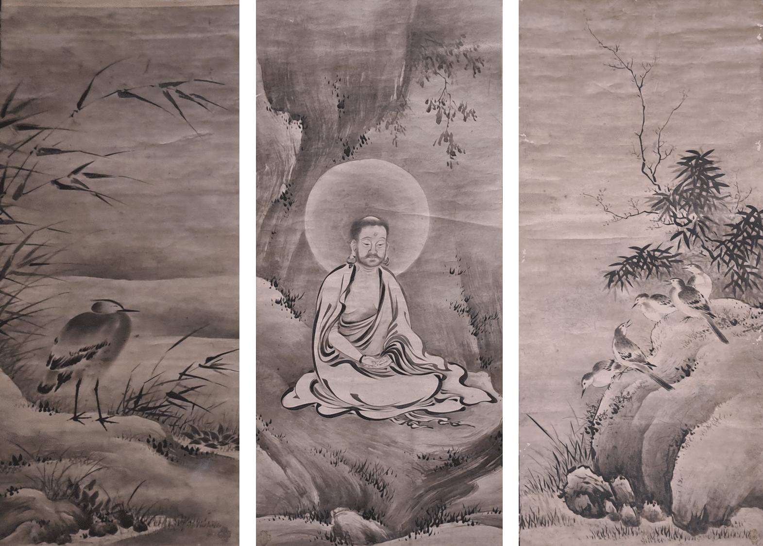 植物画とは何か＞（4）ー3：トーハク常設展の日本、中国の「花鳥画
