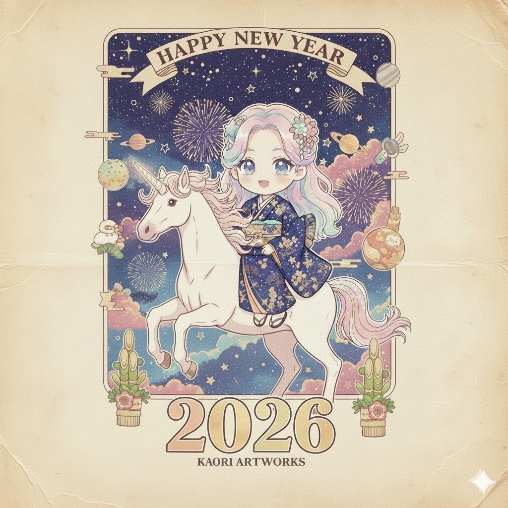 KAORI ART WORKS｜カオリアートワークス｜2025－26🌟NOTE活動（随時更新）｜カオリ | 星詠み×アート