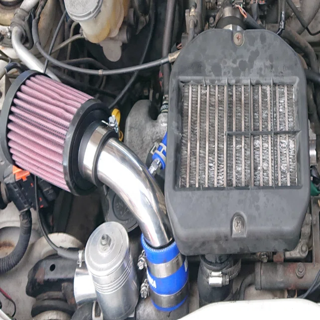 HA22S K6A チューニング アルトにMC21S純正インタークーラーを流用