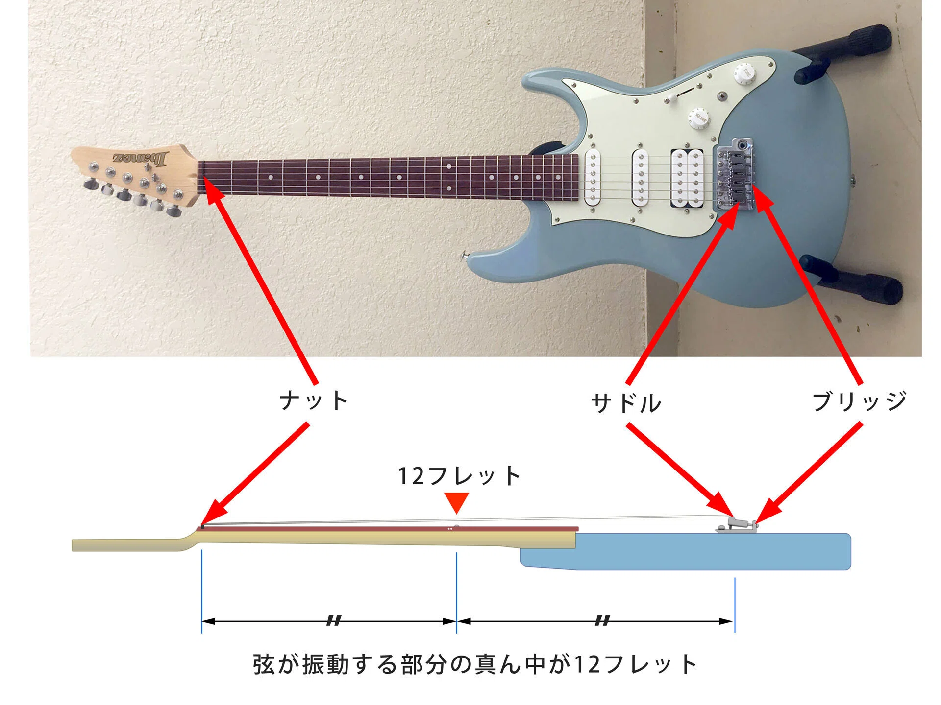 エレキと戯れる］第4回 理想の弦高を導き出す指標（前編）｜soundws