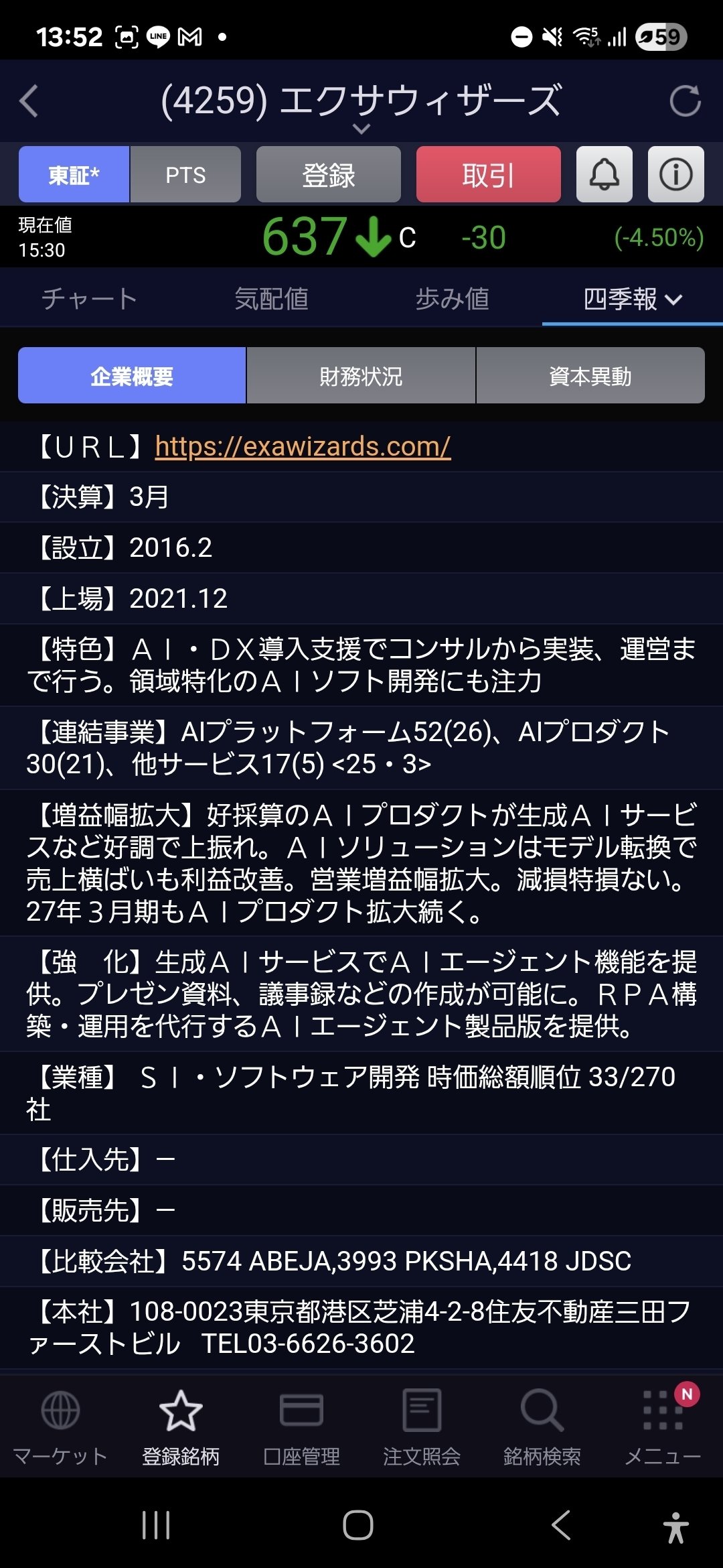 新高値ブレイク投資日記 11月｜K.I.C.