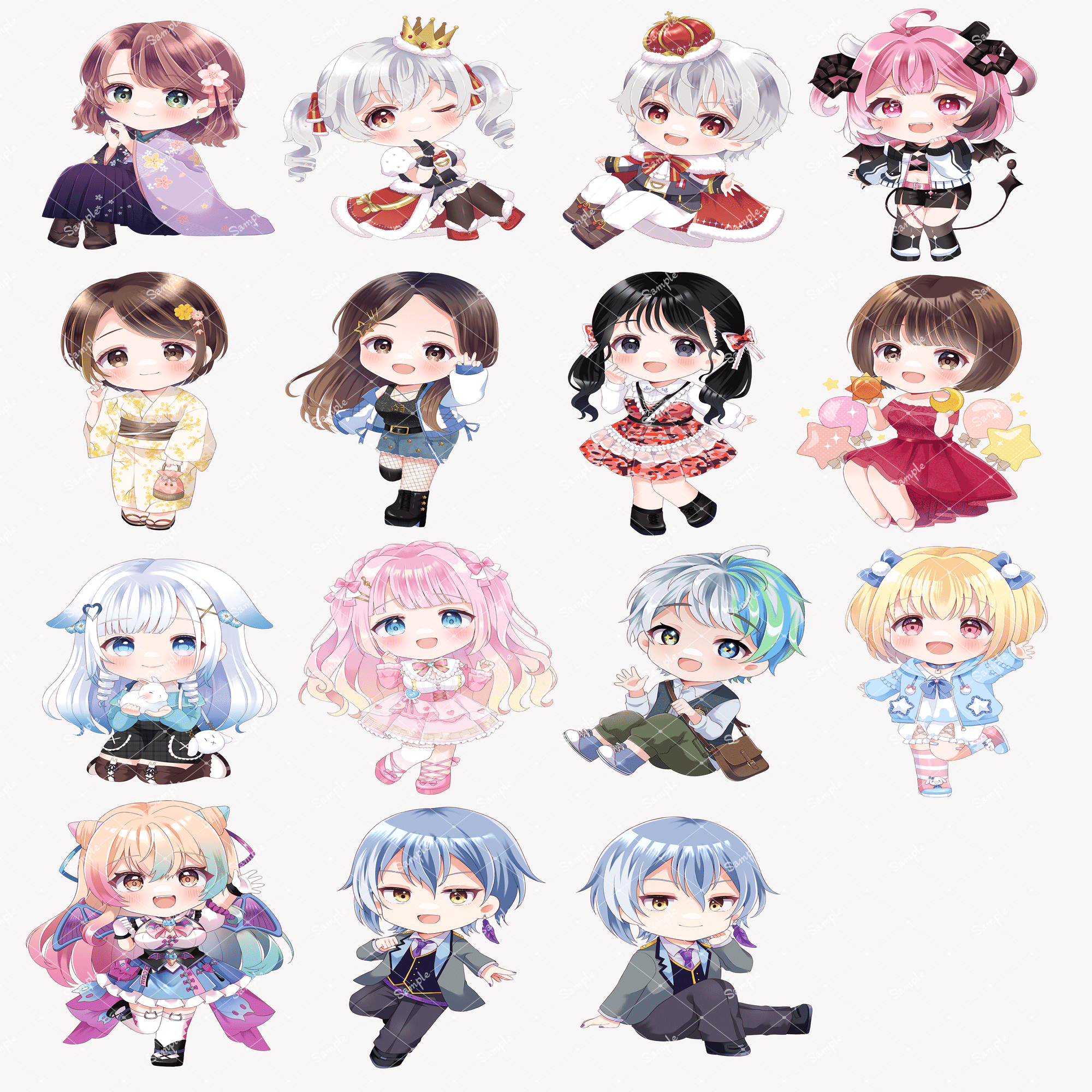 2025年ご依頼イラストまとめ｜みかもち