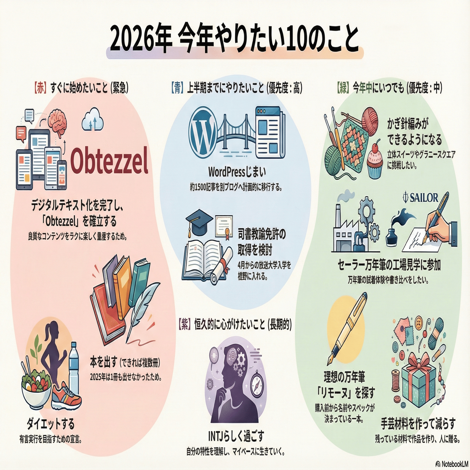 2026年版 今年やりたい10のこと｜中原 新｜書く力ナビゲーター・KDP