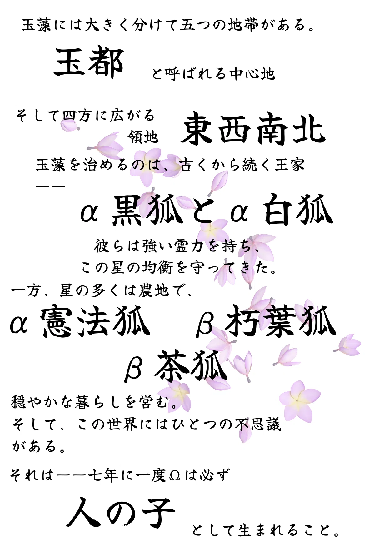 文学フリマ京都10 狐の惑星｜枝浬菰文庫