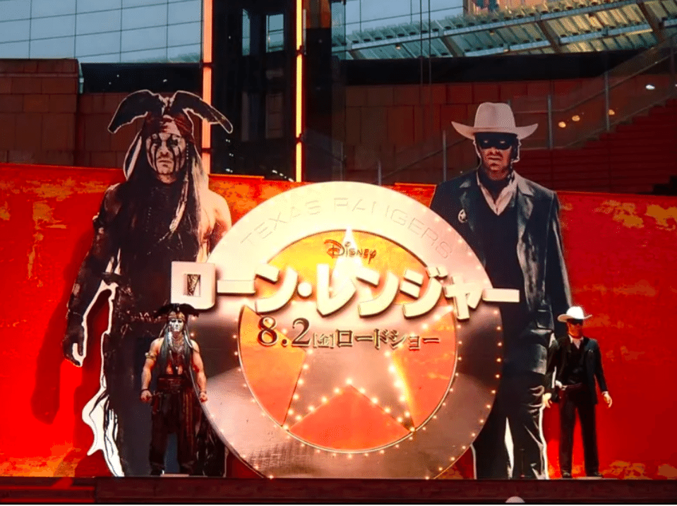 2013年ログ：映画】「ローン・レンジャー」ジャパンプレミア｜Tomo