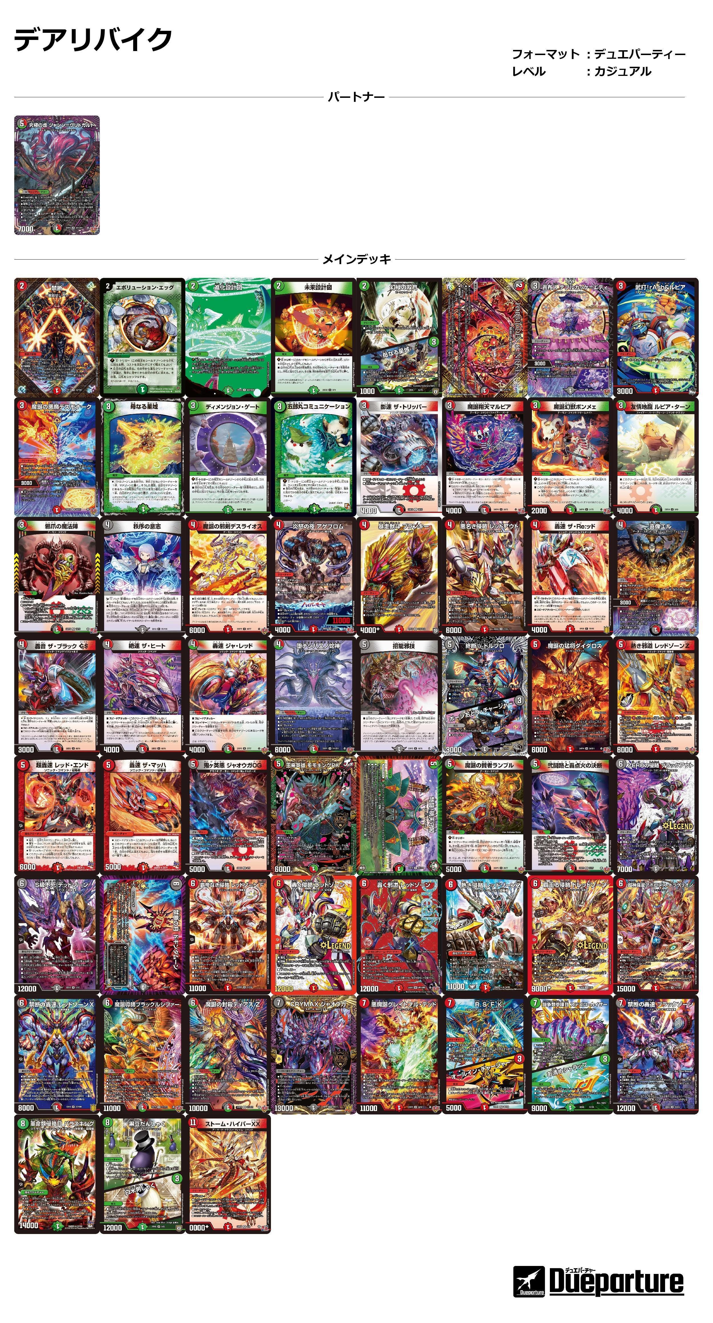 デュエパ】《究極の虚 ジャシン=ヴリドガルド》によるデアリバイク