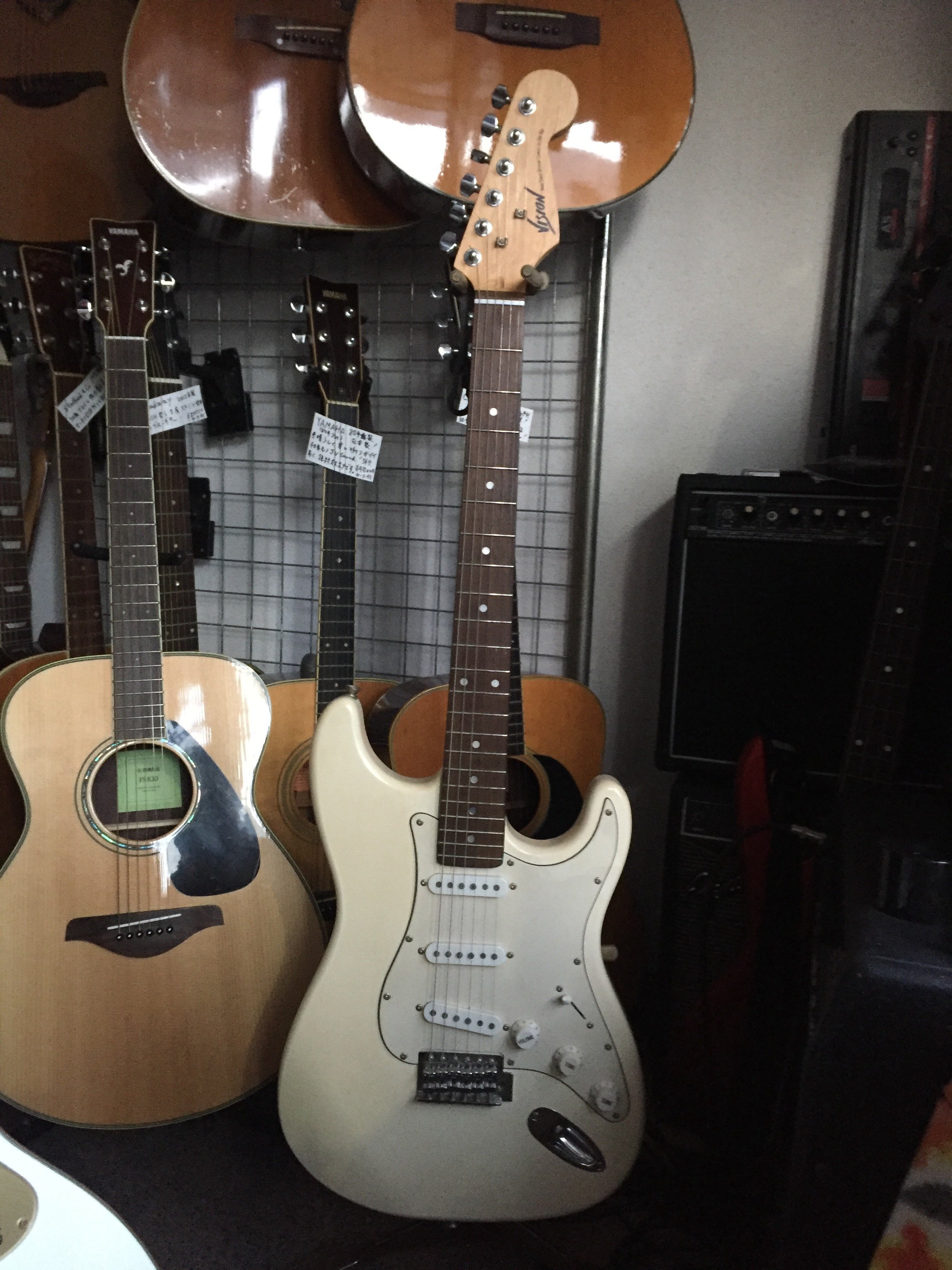 ジェリーズギター秘話】ストラトの安いコピー・モデル『Vision』を使い