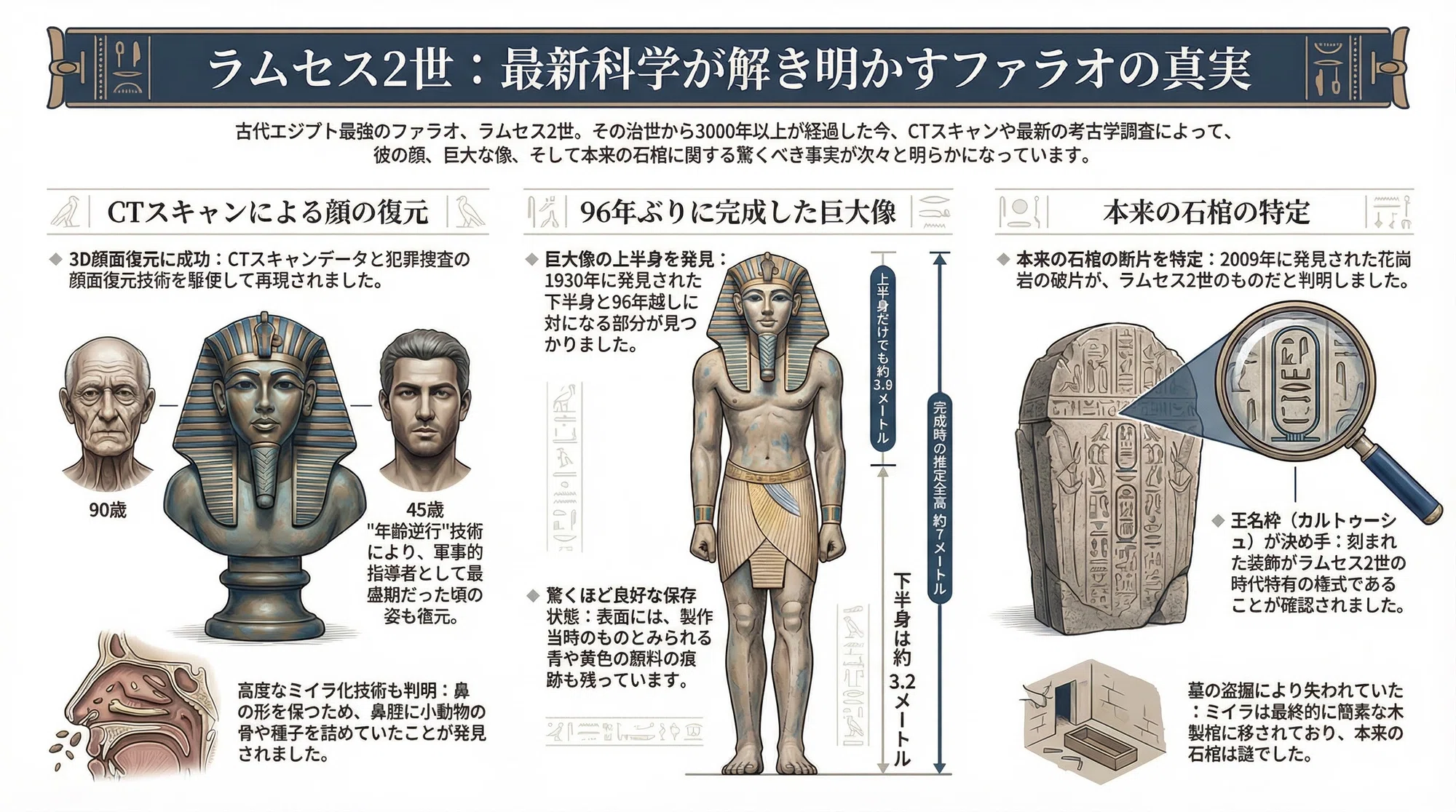 最新科学が明かすラムセス2世──3000年の時を超えて蘇るファラオ 最新科学が明かすラムセス2世──3000年の時を超えて蘇るファラオ