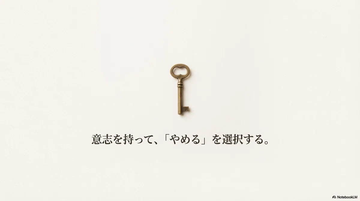 せっかく続けたのに…の習慣をやめる決断【🎧聴くブログ】｜9割は手放していい