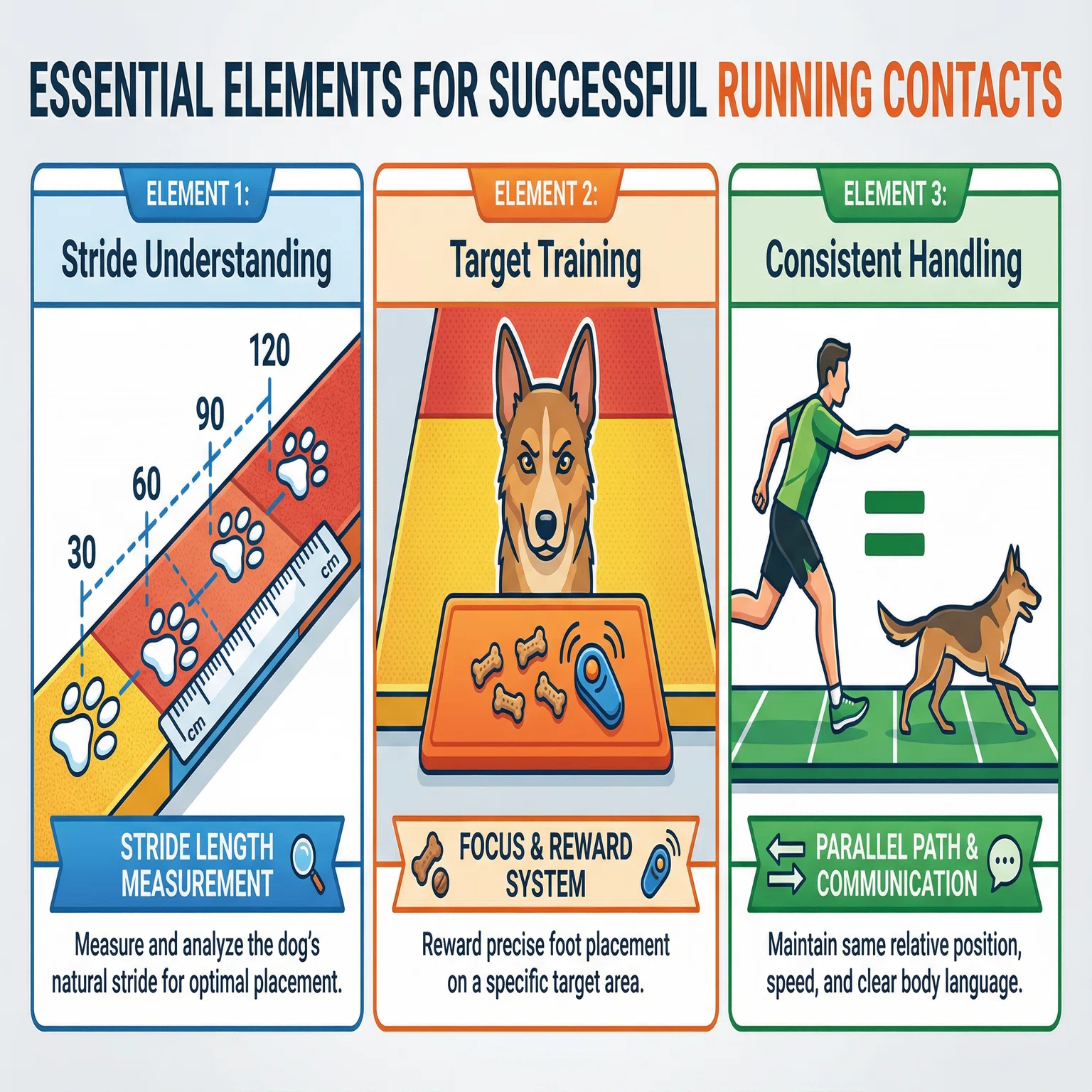 FANTASTIC DOG アジリティ用 ランニングコンタクトマット ランニングコンタクトの基礎：スピードを落とさずにゾーンを踏む技術