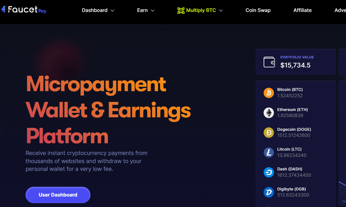 初心者向け】FaucetPayとは？無料で仮想通貨を稼げる人気マイクロウォレットを徹底解説｜ポイ活投資家