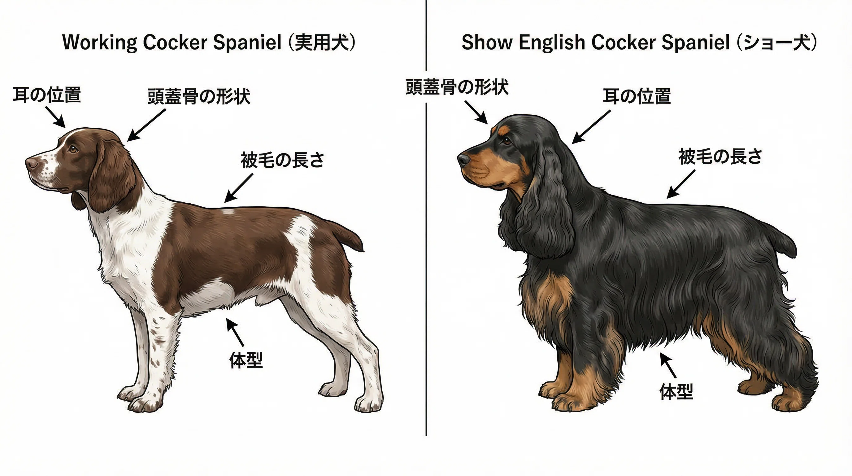 アジリティ界の新たなスター、ワーキングコッカースパニエル：その魅力