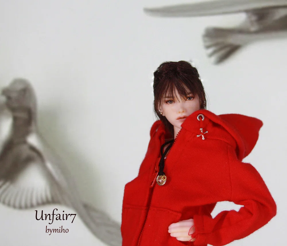1/6カスタムドールヘッド☆UNFAIR7☆bymiho☆六分の一男子図鑑