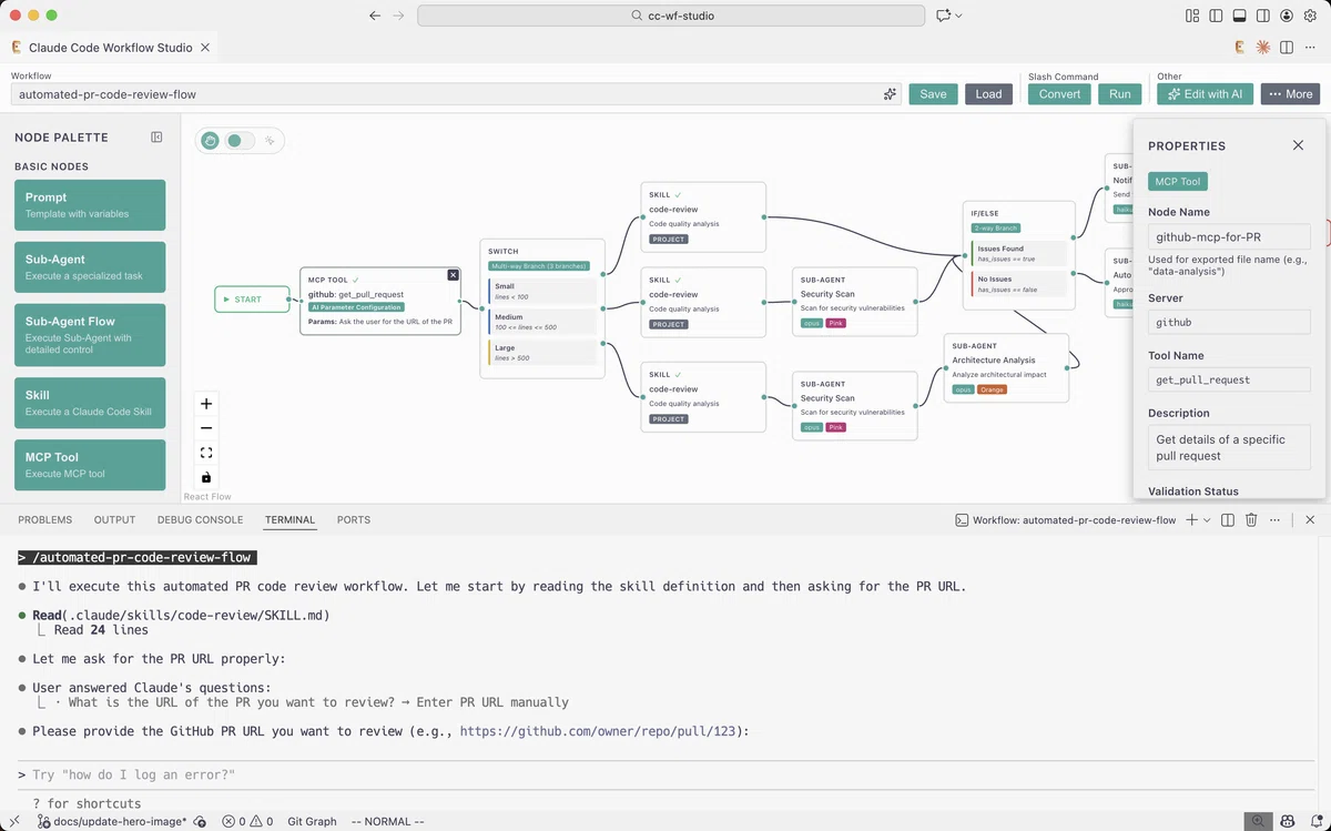 Claude Code Workflow Studio完全ガイド｜ビジュアルでAIワークフローを構築する新時代｜アイドリ | AI ...