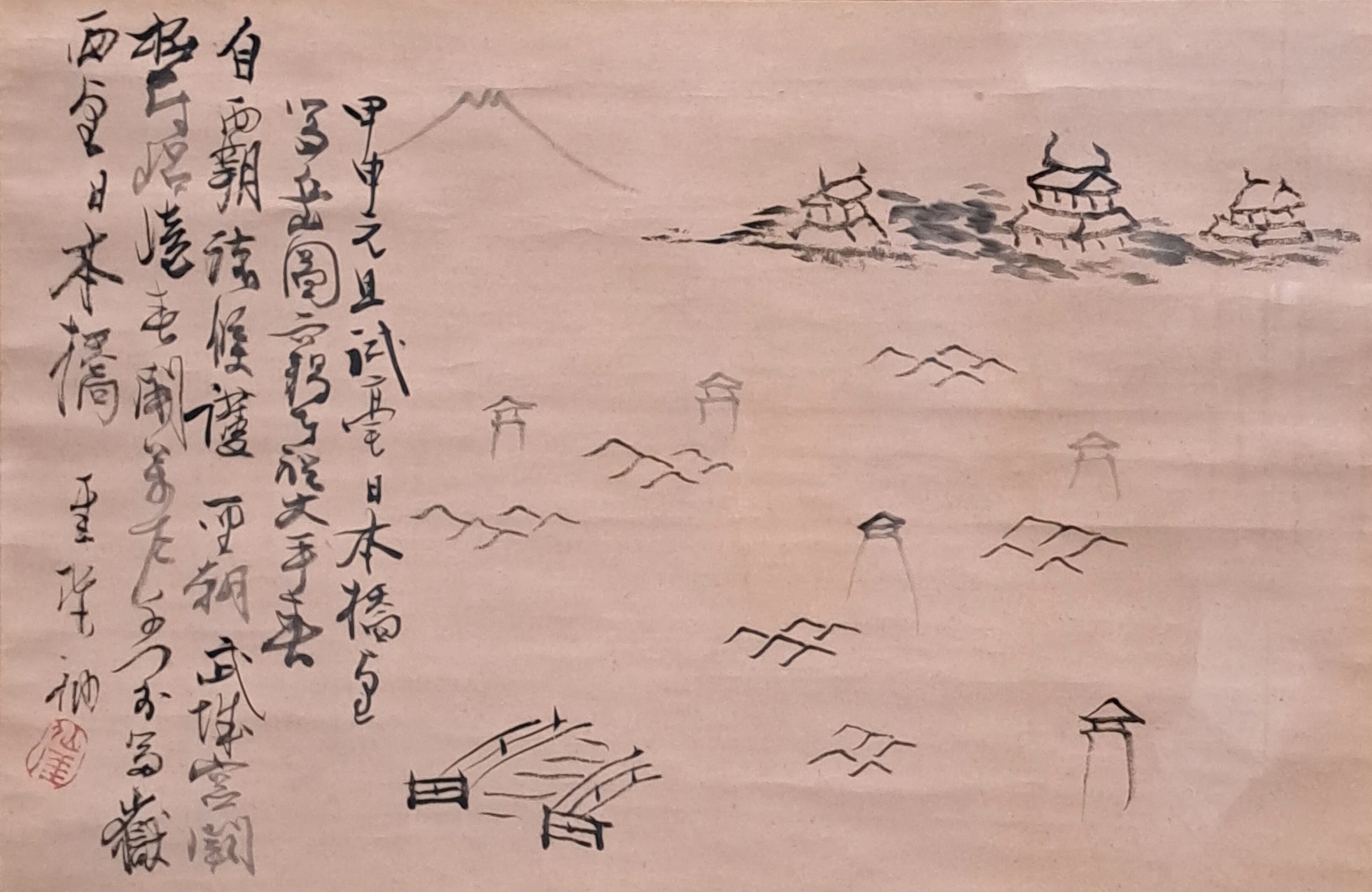 植物画とは何か＞（4）ー3：トーハク常設展の日本、中国の「花鳥画
