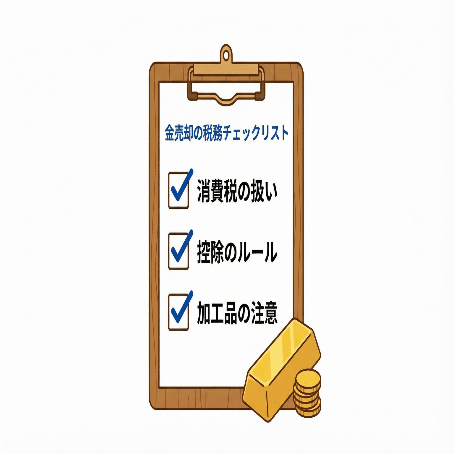 金売却の節税完全ガイド｜50万円控除と5年超で税金半減のコツ｜山田賢治｜中小企業の財務パートナー