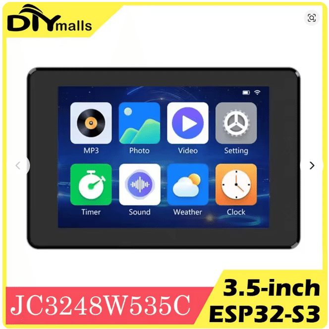 JC3248W535開発ボードでUI その1 ～esp32/Arduino/LVGL～｜くさもち