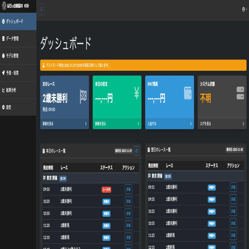 DIY競馬プログラミング　IPAT編／My競馬ライフ for MS Access コピペで競馬AI開発】 ver. 2.0 ついに公開！！｜ばびぃ