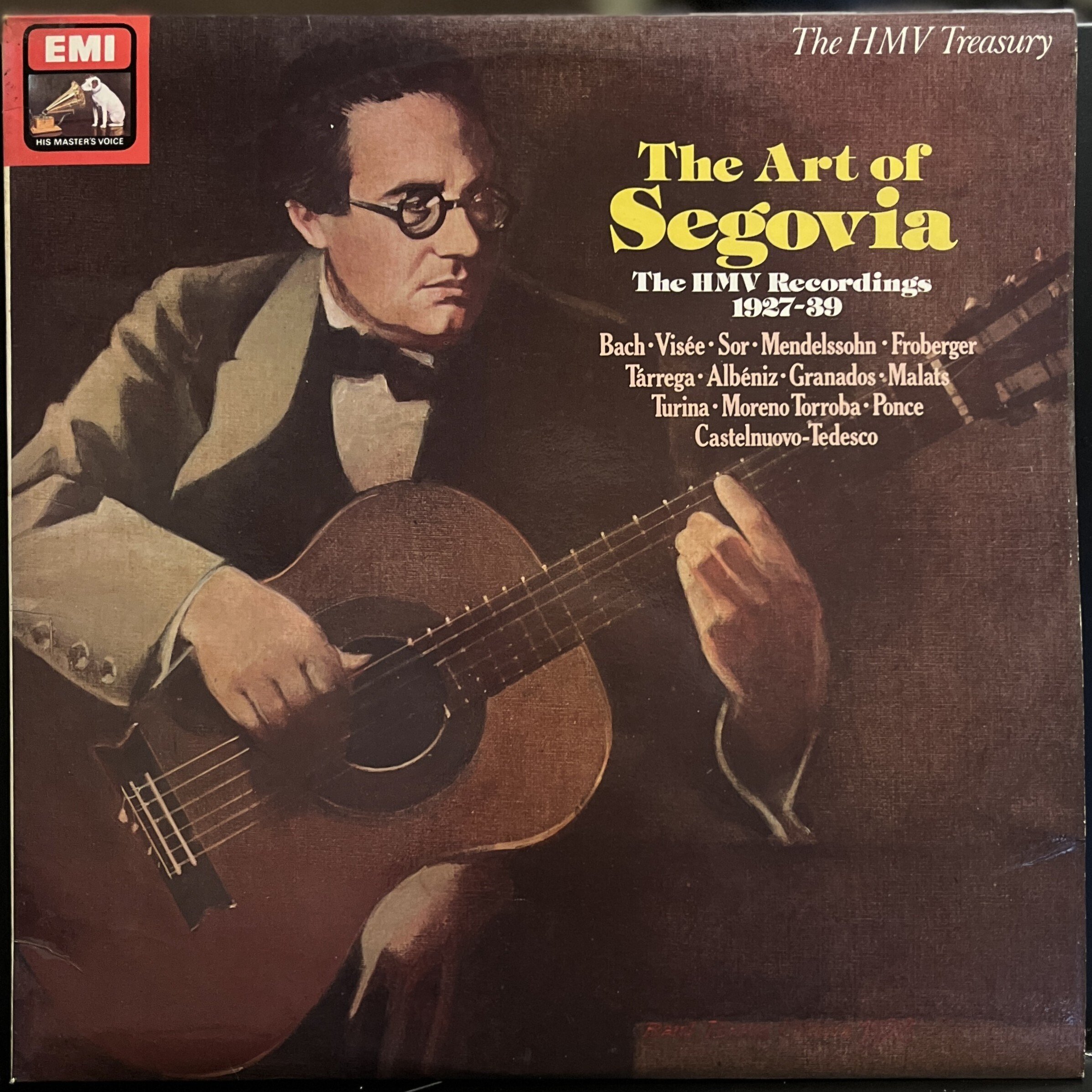 アンドレス・セゴビア ディスコグラフィー①（AS1，AS2）1927年〜1939