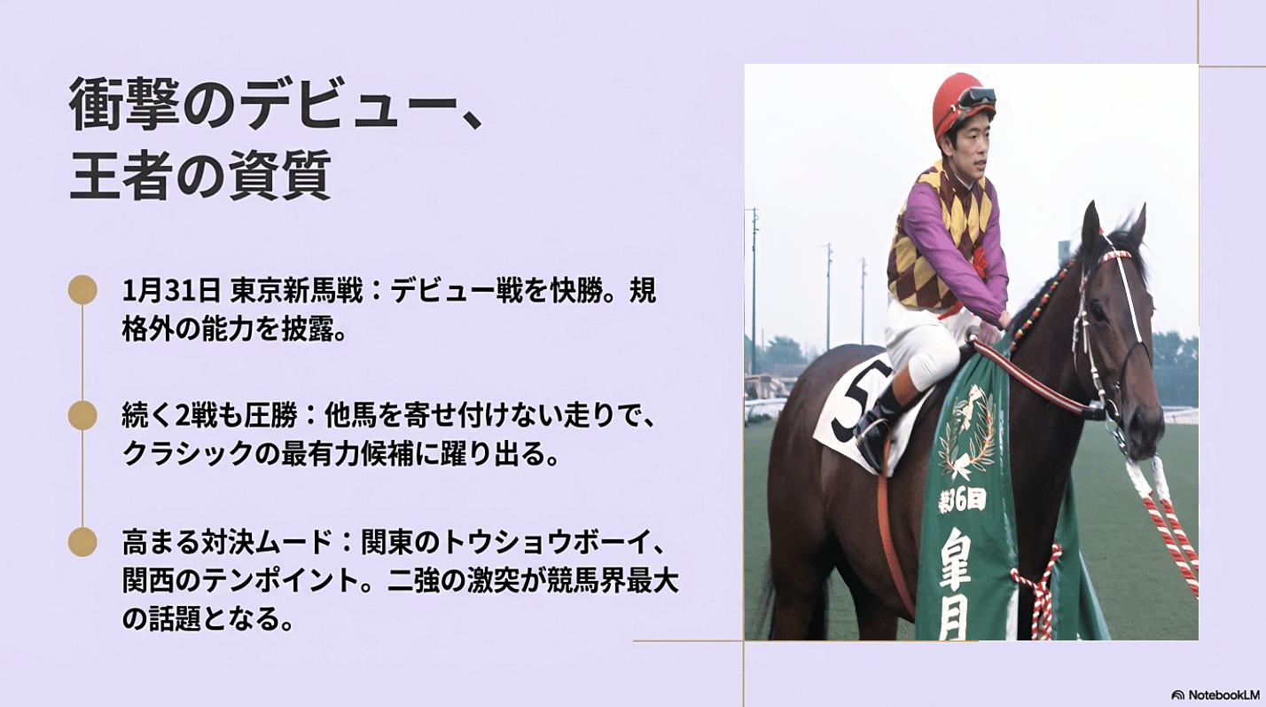 天馬・トウショウボーイ — TTG 時代の名馬と繁栄を築いた種牡馬