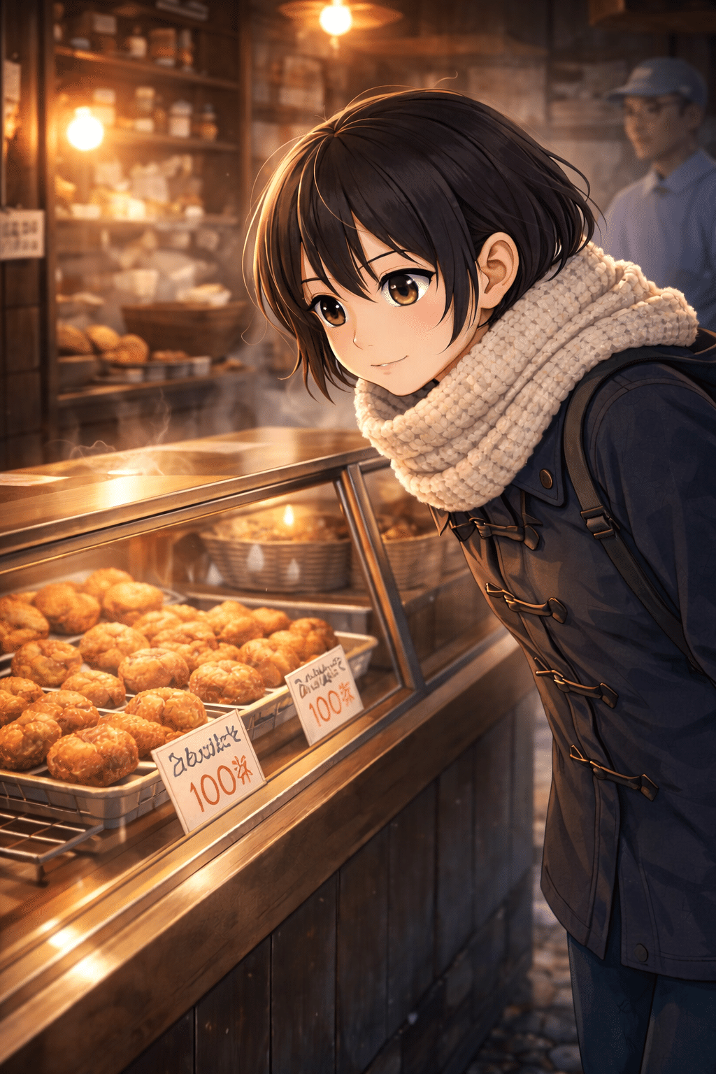 時間がゆっくりになる町で −いろは、今日も絵になる冒険を。− （AI