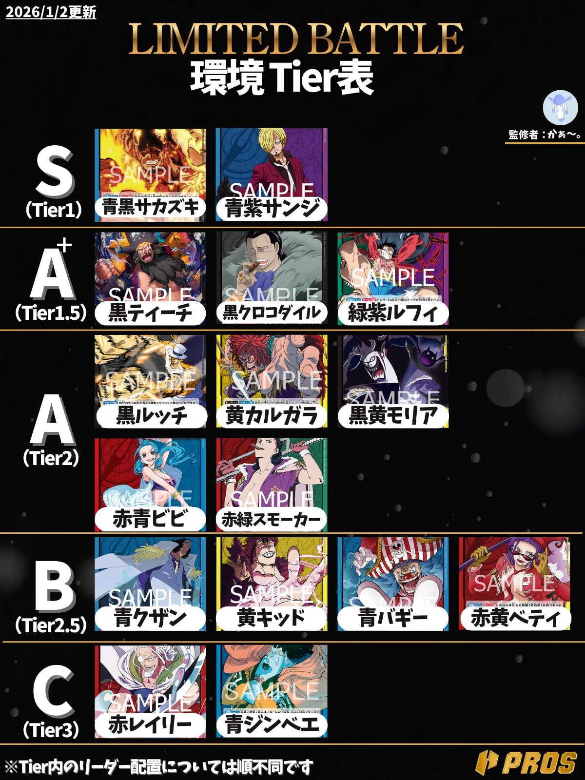特別企画】かぁ～。の3on3 LIMITED BATTLE 環境考察 0103投稿｜TCG攻略