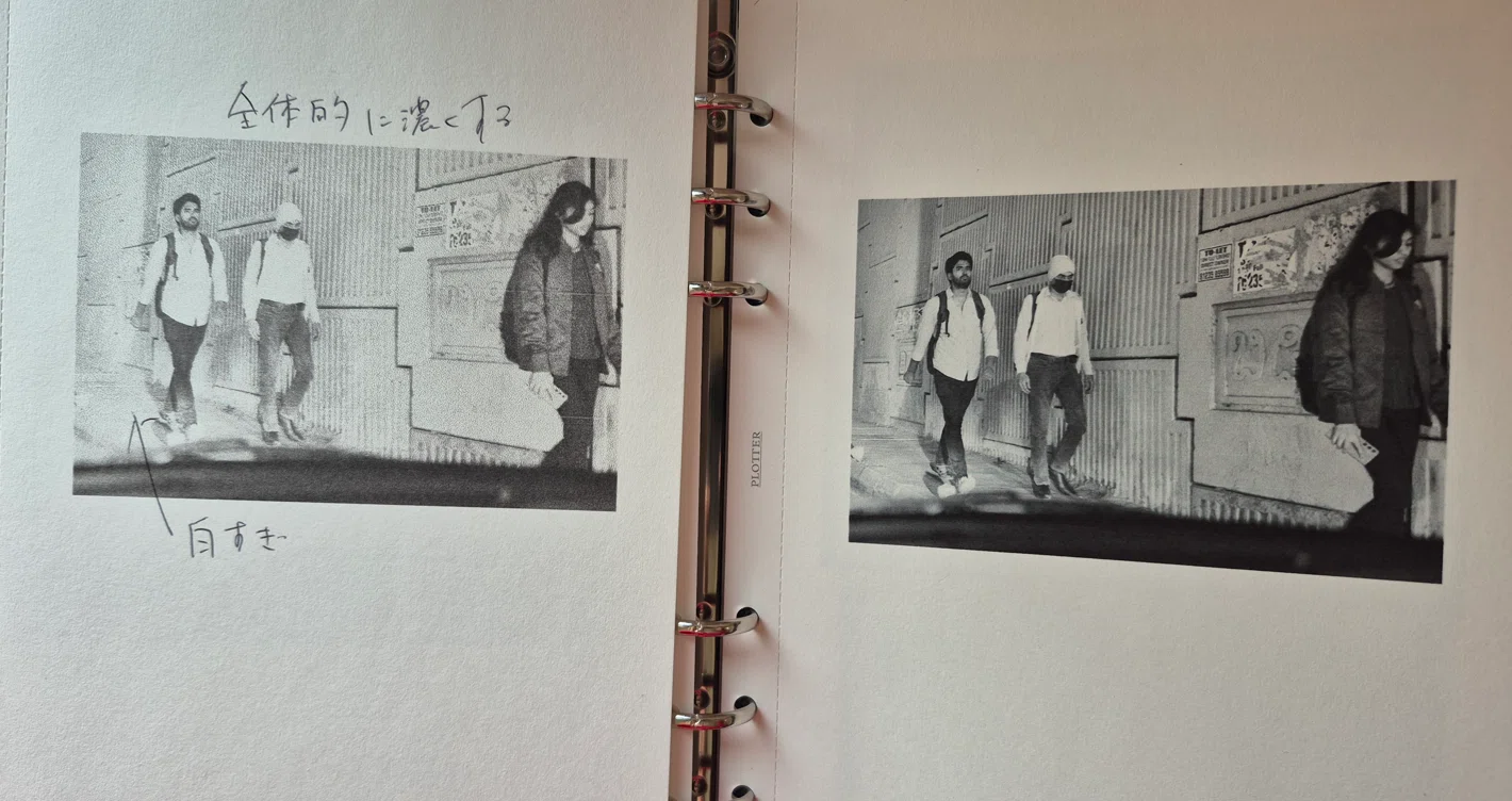 PLOTTER を写真集制作に使ってみた｜pics.bones