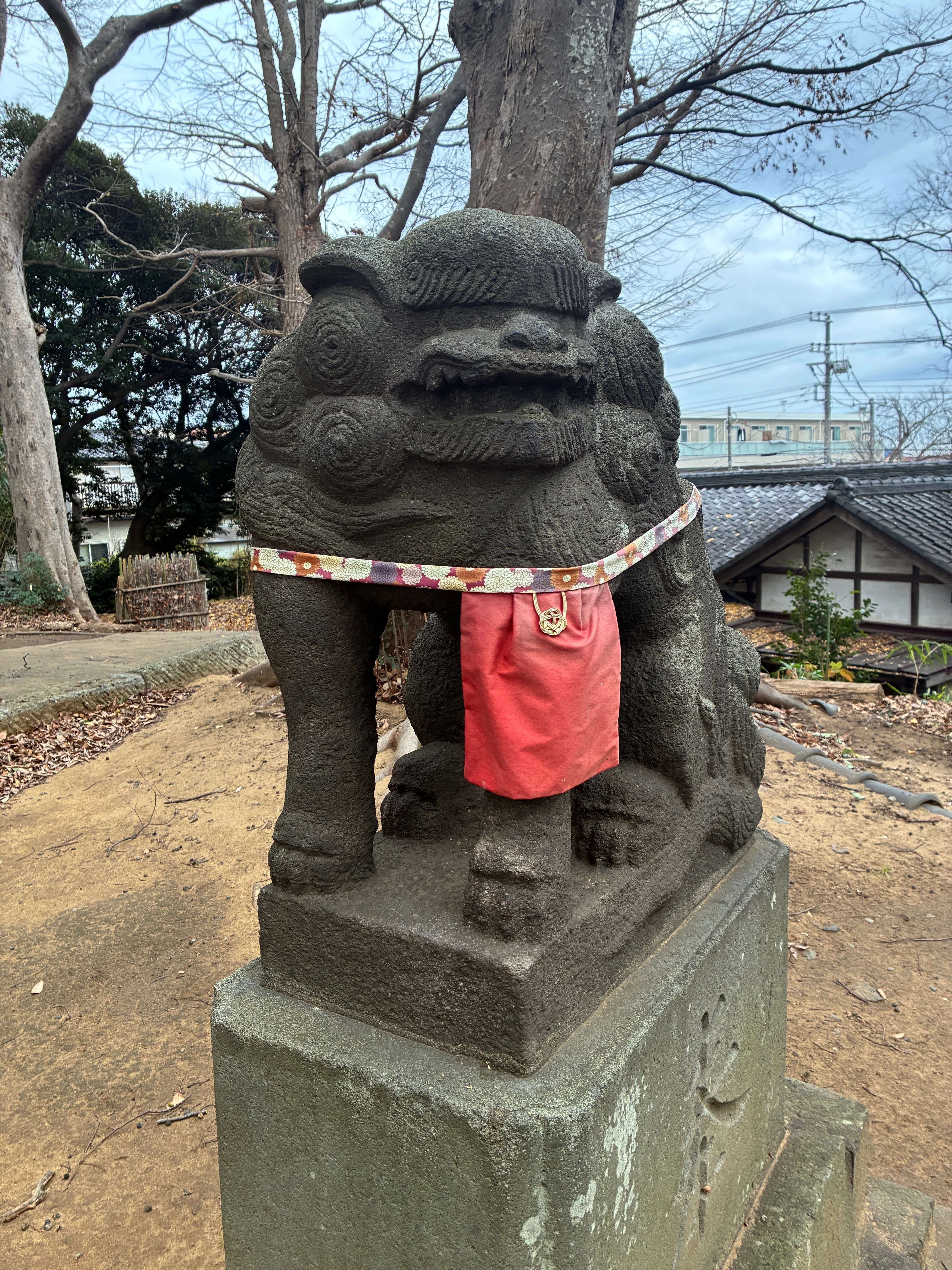 鷺沼4丁目 → 根神社 → 城址 → 菊田神社ー 名字分布から読む「境界の