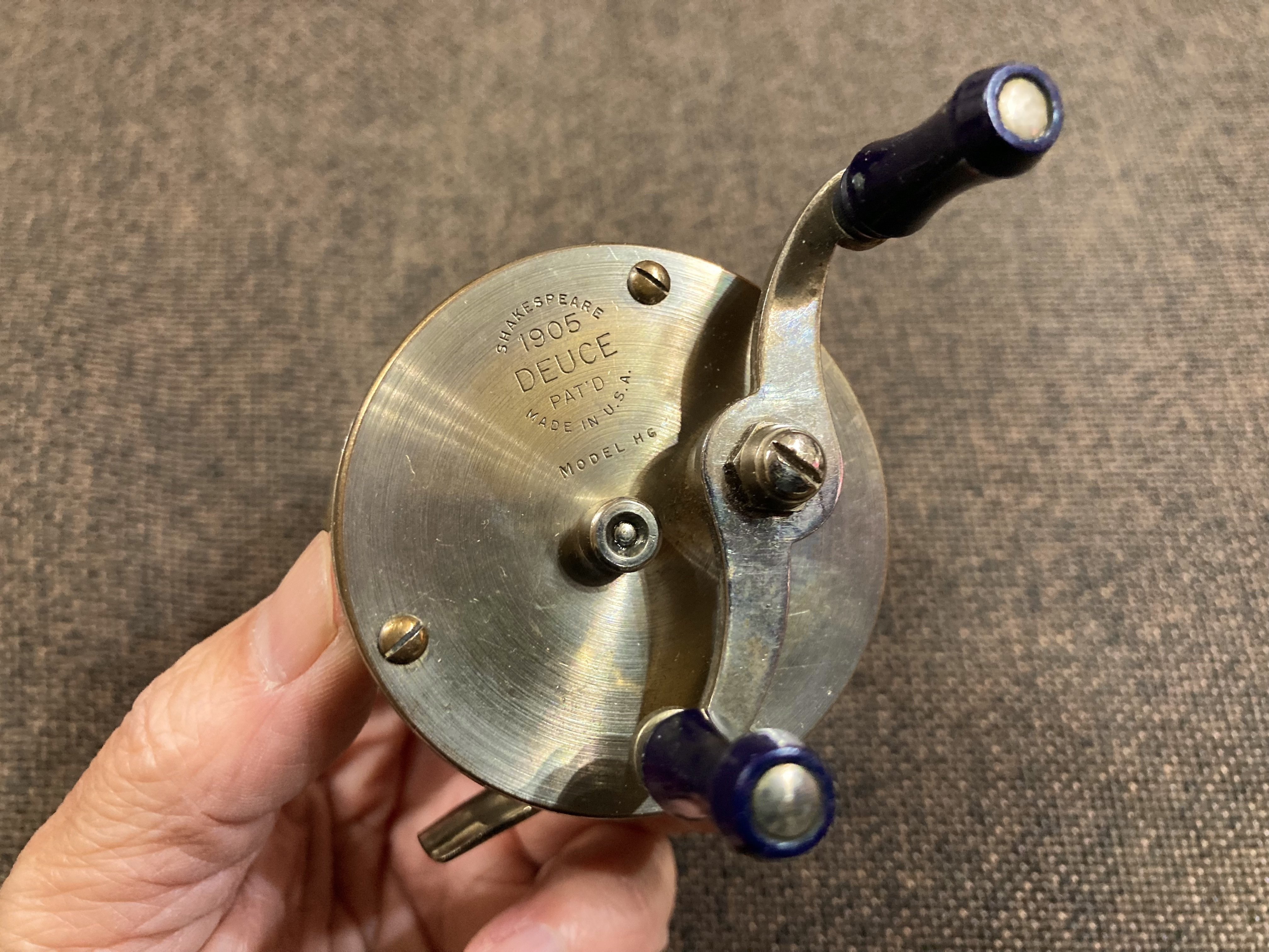 🎣オールドフィッシングタックル023 国産最古の量産設計 ~ Fish