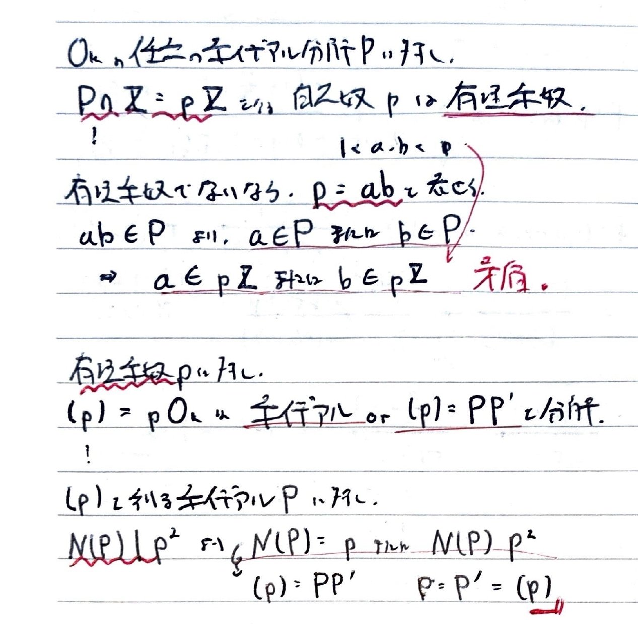 書記が数学やるだけ#919 2次体における有理整数の素イデアル分解｜鈴華
