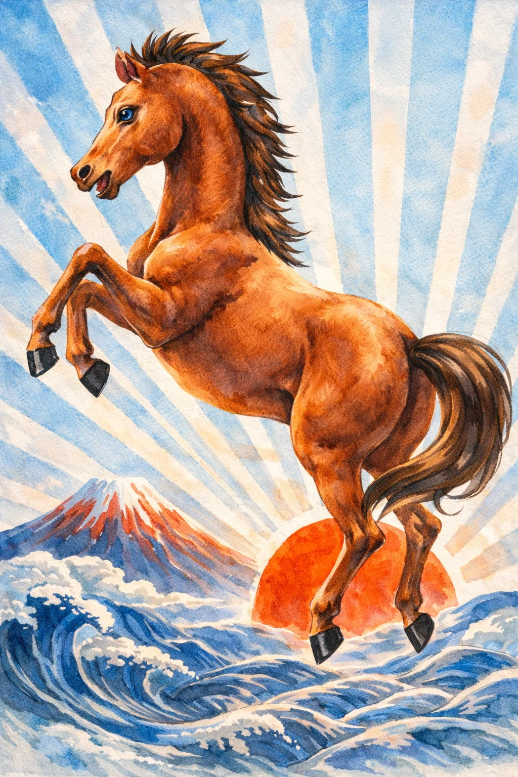 馬の絵を「再リマスター」しました。｜YYIIHCCO