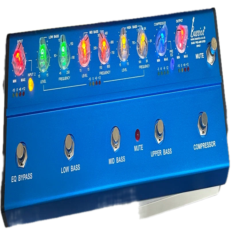 楽器】新年のニューギア！Bassics BPA-1(ベースプリアンプ)｜桃田もも