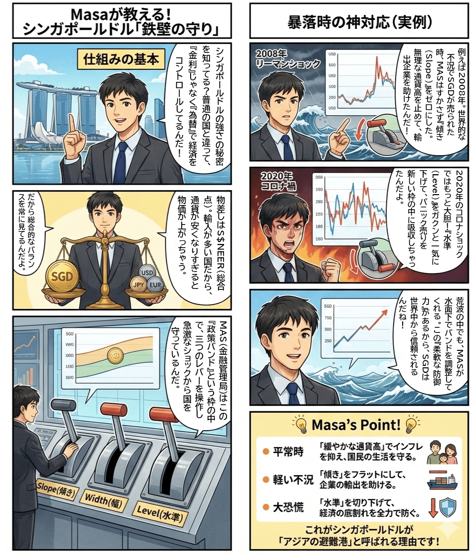 SGX投資入門第5回:シンガポールドルは今後も強いのか？ーSGDの為替レートがどのように決まるか、あなたは知っていますか。｜シンガポール 永住投資家・Masa