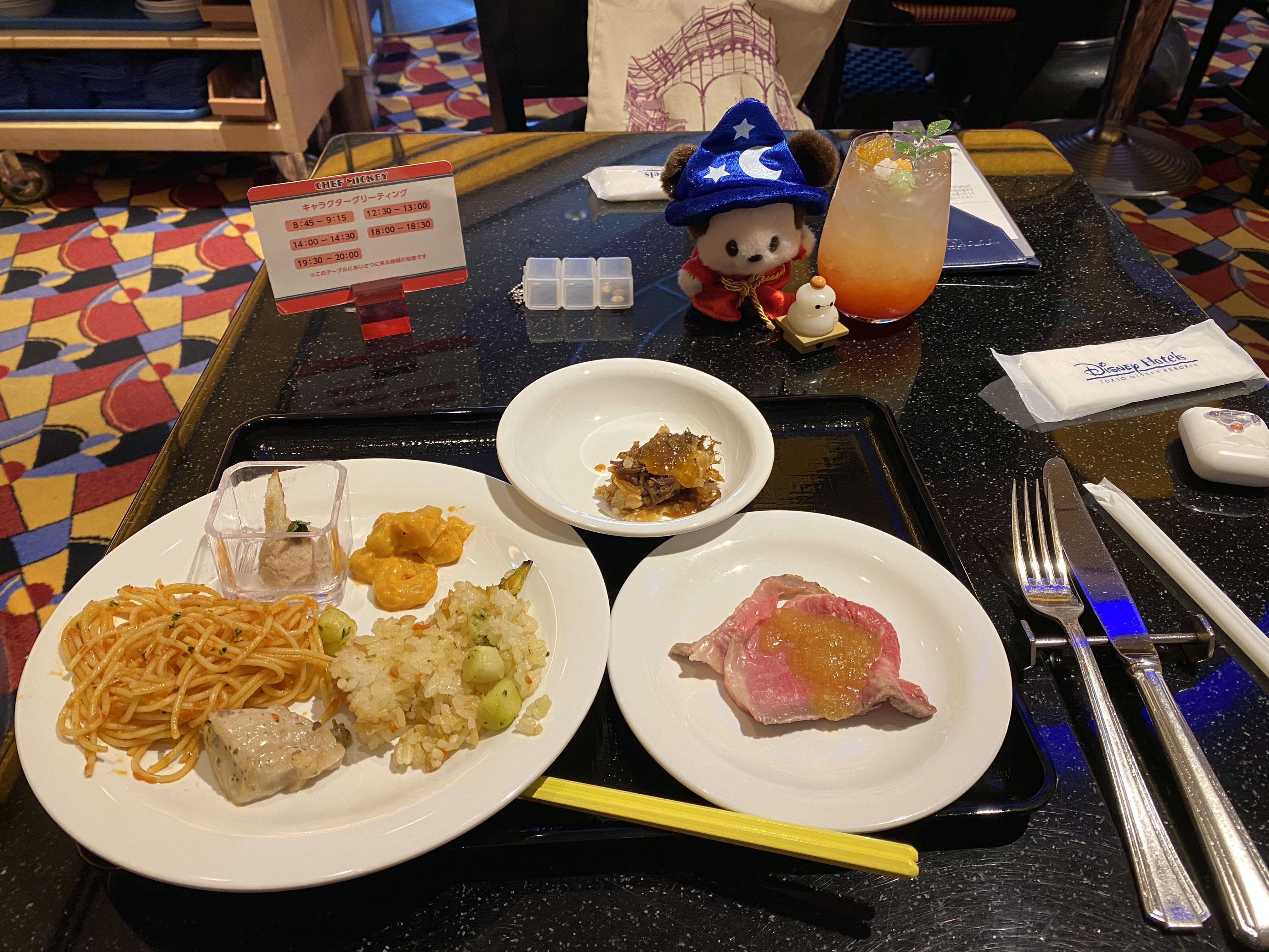 ぼっちで大晦日にミッキーマウスルーム(魔法使いの弟子)に泊まってきた