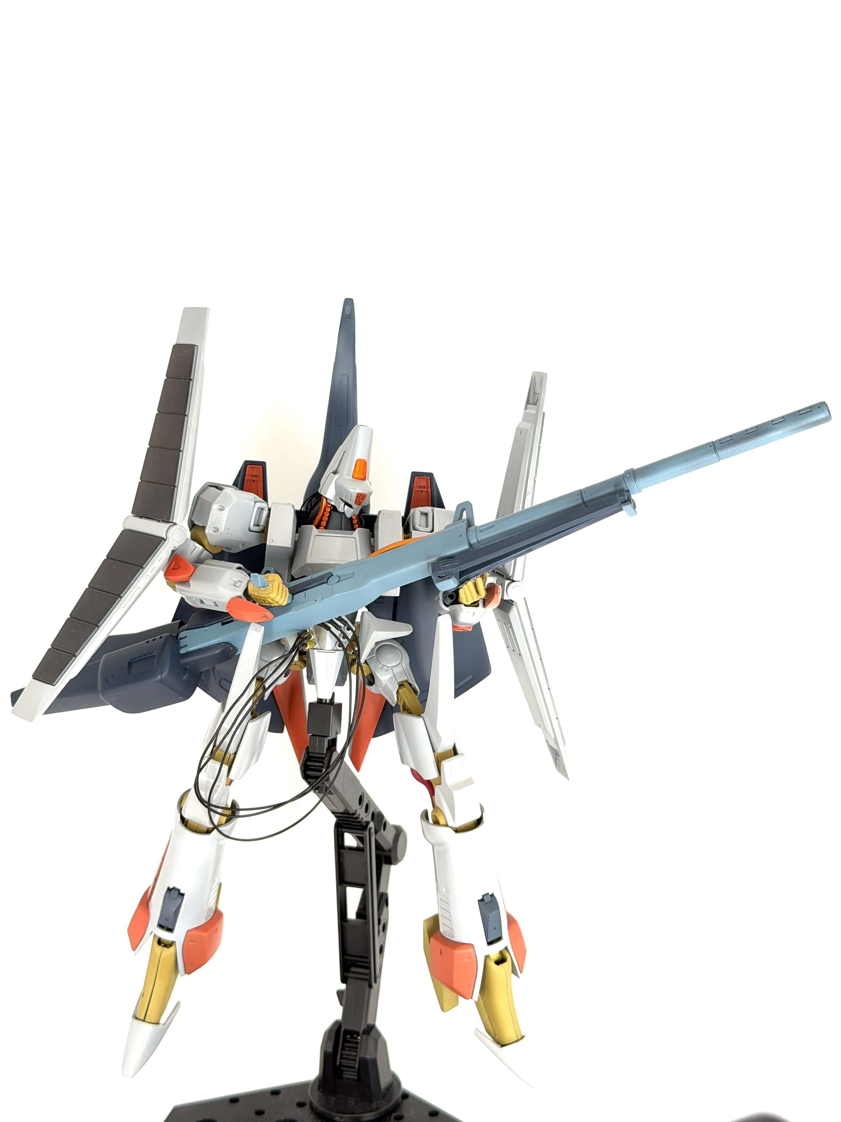 未開封　A54 シリコントライブ　エルガイムmk-2 GK版とプラモ版 エルガイム Mk-2 その22 ～GK版エルガイム 完成