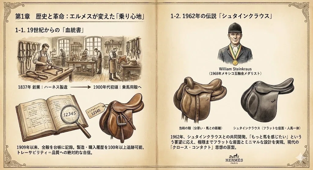 エルメスの原点にして頂点「サドル（鞍）」完全解説｜180年進化し