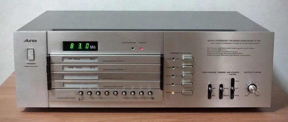 Aurex ST-720 修理調整記録3｜BLUESS Laboratory