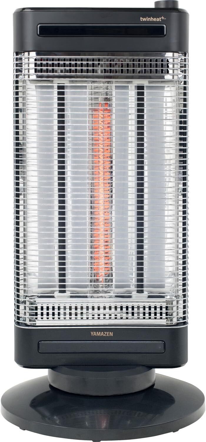 速暖性と安全性を両立した次世代ヒーター山善「ツインヒートプラス DBC