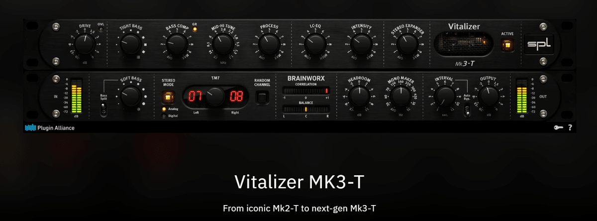 SPL Vitalizer mk3-T】レビュー：ちょっと不思議なEQ｜レーシー@曲を