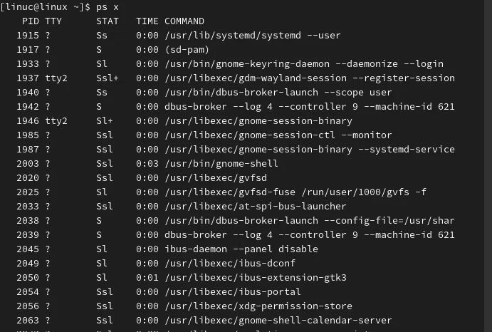 初心者向け】素人がLinuxでプロセスの確認をした。（標準テキスト11.1