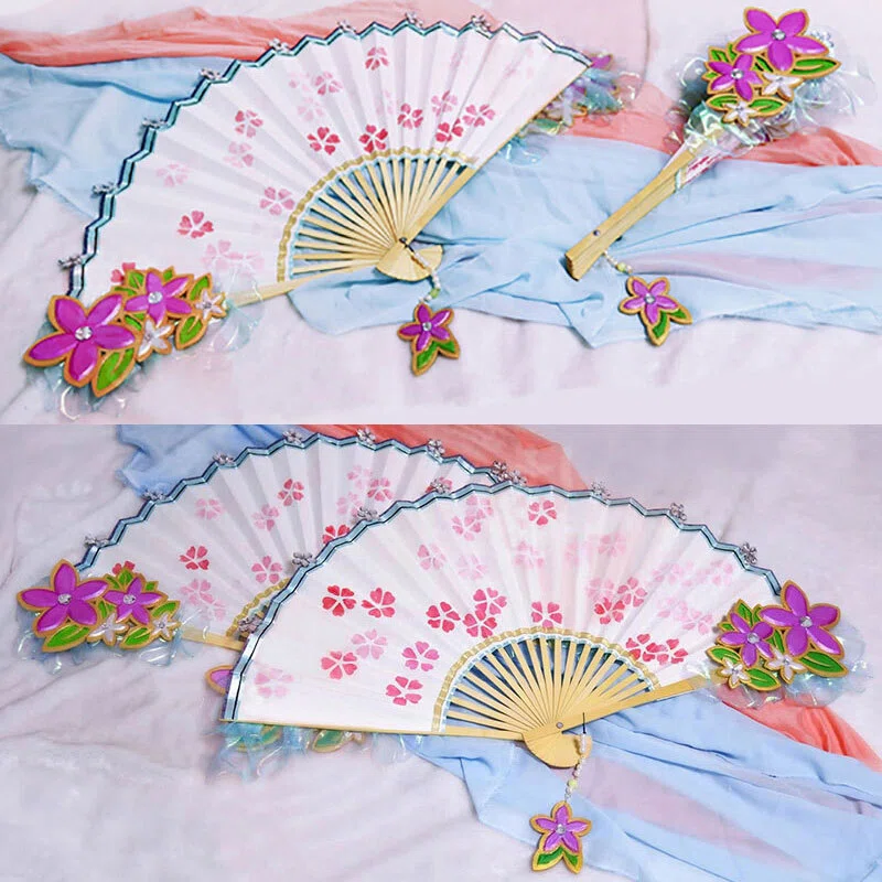 真三國無双5 小喬の扇 双扇 コスプレ道具 コスプレ用武器｜CUTE