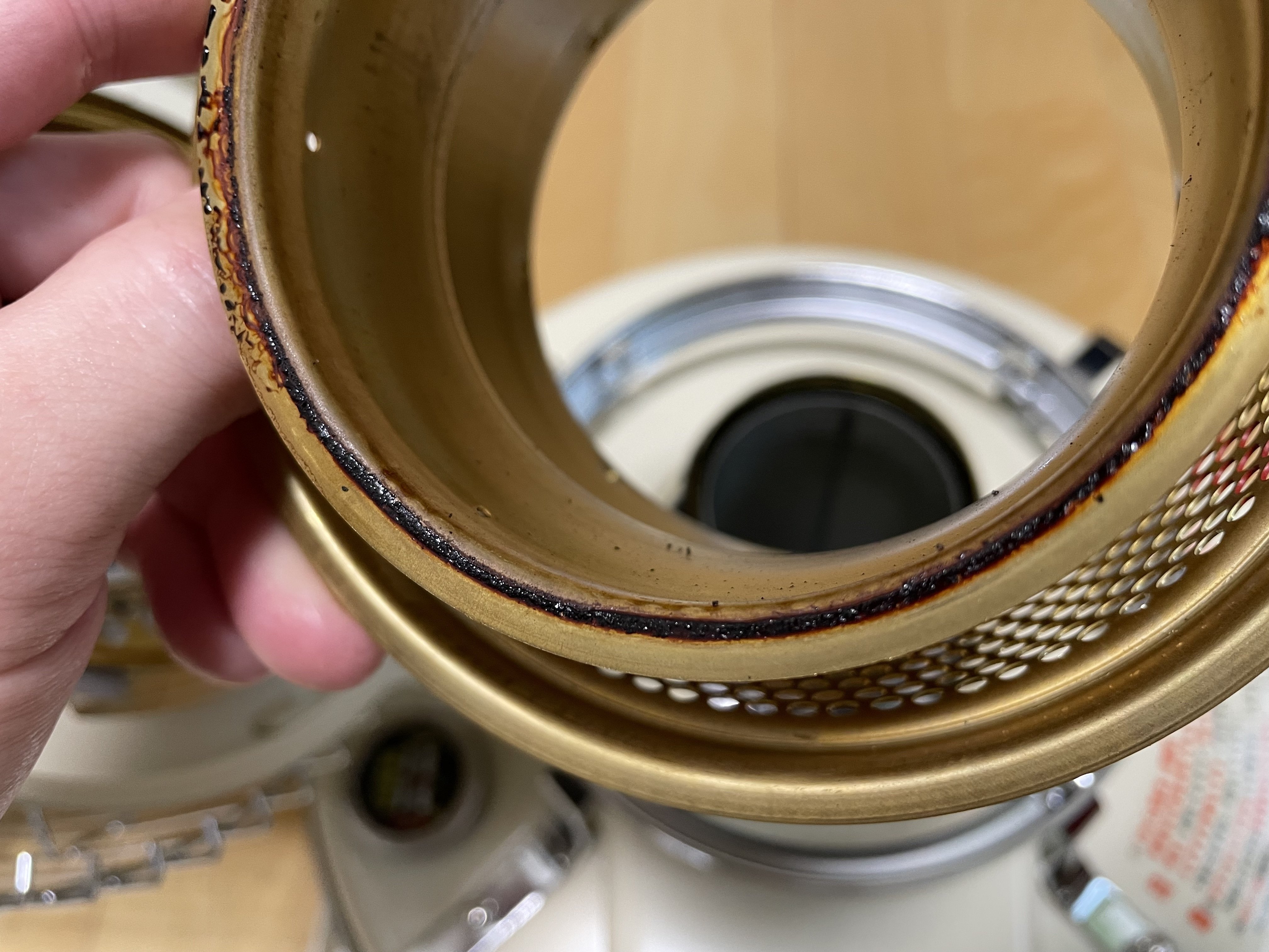 アラジンストーブのお手入れ｜てつ