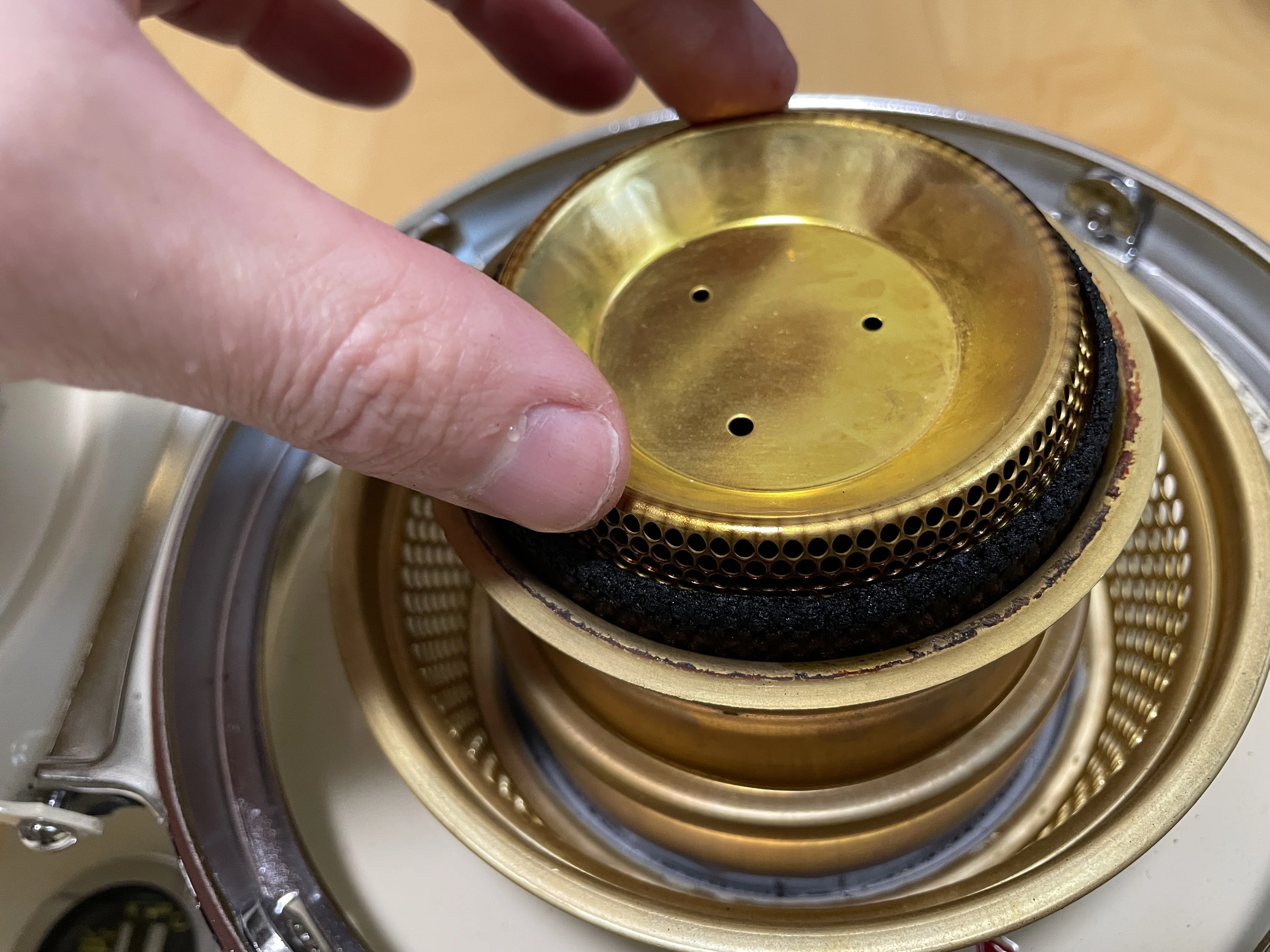 Aladdin Stove Maintenance｜てつ